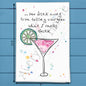 What I Think Tea Towel – Sassy Hostess Gift