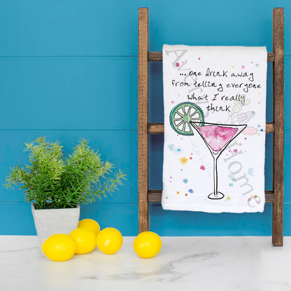 What I Think Tea Towel – Sassy Hostess Gift