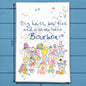 Kentucky Derby Tea Towel – Southern Party Decor