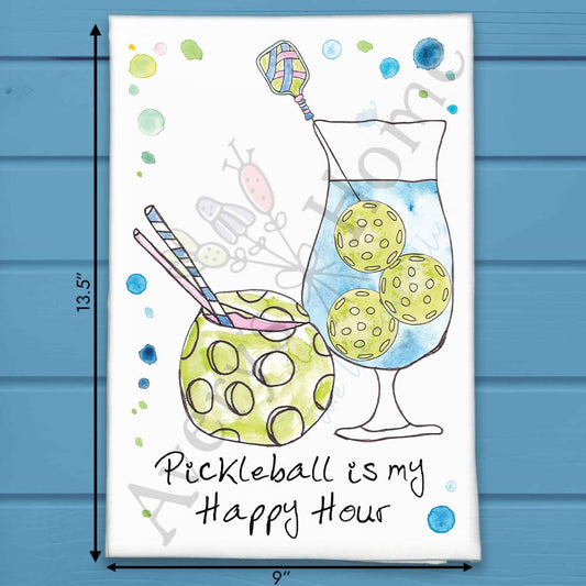 Happy Hour Tea Towel – Cocktail Time Gift