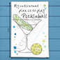 Pickleball Retirement Tea Towel – Funny Sporty Gift
