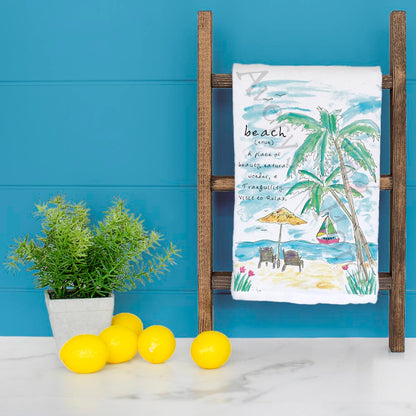 Beach Definition Tea Towel – Coastal Life Decor