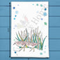 Sandpipers & Beach Grass Tea Towel – Shoreline Decor