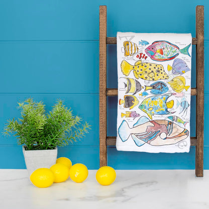 Tropical Fish Tea Towel – Ocean Life Decor