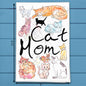 Cat Mom Tea Towel – Mother's Day Gift for Feline Moms