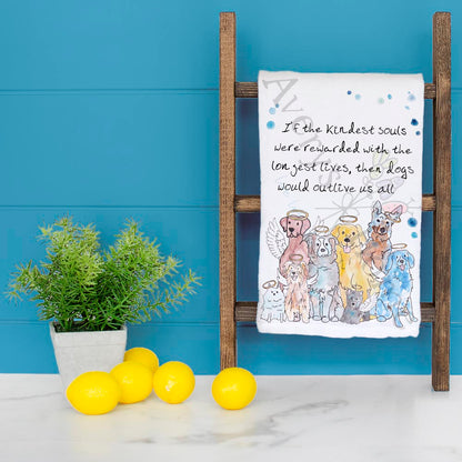 Dog Angels Tea Towel – Pet Sympathy Gift