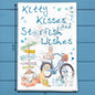 Beach Cat Tea Towel – Kitty Kisses Coastal Decor