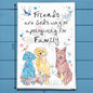 Friends & Family Dog Tea Towel – Faith & Fur Quote