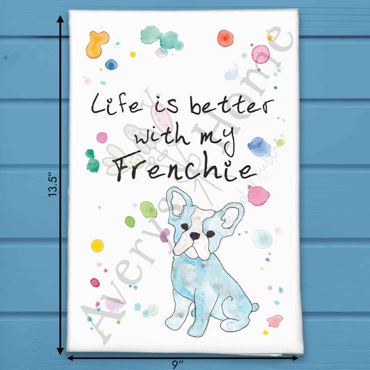 French Bulldog Tea Towel – Sass & Snuggles Gift