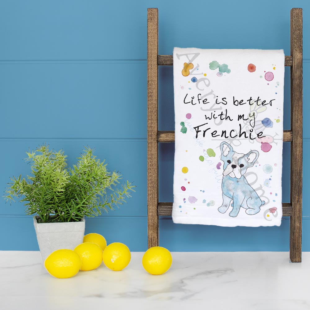 French Bulldog Tea Towel – Sass & Snuggles Gift