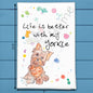 Yorkie Tea Towel – Small Dog, Big Personality