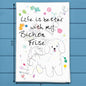 Bichon Frise Tea Towel – Snowball Pup Decor
