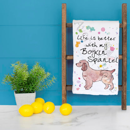 Boykin Spaniel Tea Towel – Southern Dog Charm