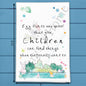 Easter Egg Hunt Tea Towel – Spring Holiday Decor