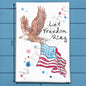 Let Freedom Ring Tea Towel – Patriotic Holiday Decor
