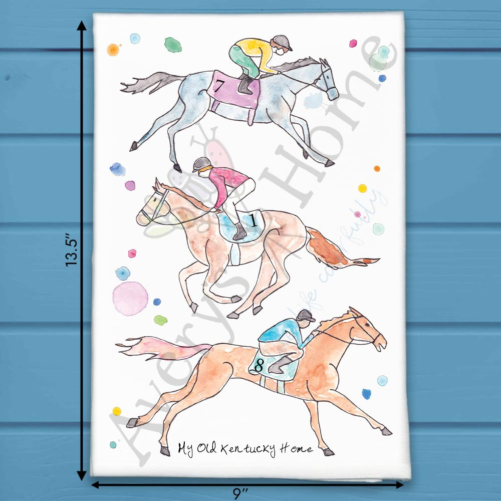 My Old Kentucky Home Tea Towel – Derby Season Decor