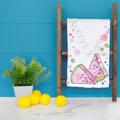 Watermelon Festival Tea Towel – Summer Fruit Decor