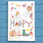 Happy Fall Birds Tea Towel – Cozy Autumn Gift
