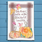 Gather Here Tea Towel – Thanksgiving Kitchen Quote