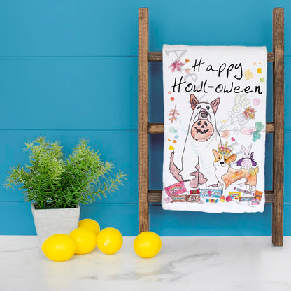 Halloween Dogs Tea Towel – Spooky Pup Fun