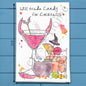 Will Trade Candy for Cocktails Tea Towel – Party Decor