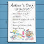 Mother’s Day Wishlist Tea Towel – Funny Mom Gift