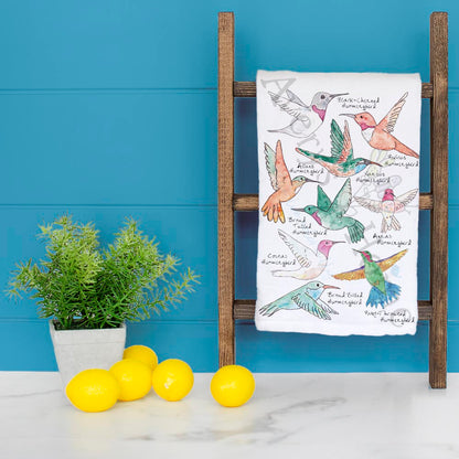 Hummingbirds of North America Tea Towel – Birdwatcher Gift