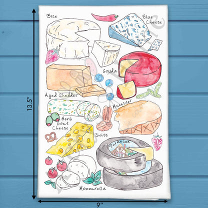 Cheese Lover Tea Towel – Entertaining Decor