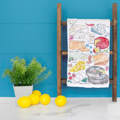 Cheese Lover Tea Towel – Entertaining Decor