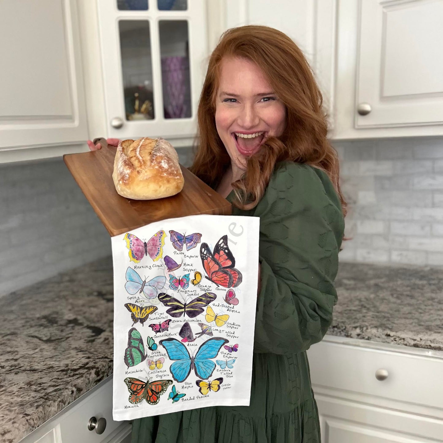 Butterflies of the USA Tea Towel – Collector Garden Decor