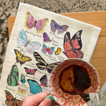 Butterflies of the USA Tea Towel – Collector Garden Decor