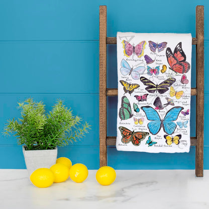Butterflies of the USA Tea Towel – Collector Garden Decor