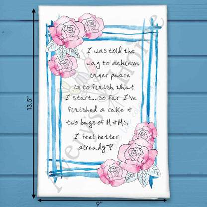 Southern Project Humor Tea Towel – Funny Fix-it Gift