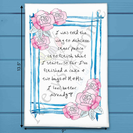 Southern Project Humor Tea Towel – Funny Fix-it Gift