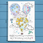 Hot Air Balloon Tea Towel – Whimsical Custom Decor