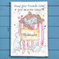 Snack Shelf Tea Towel – Funny Kitchen Humor