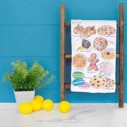 Favorite Cookies Tea Towel – Baked Treat Decor