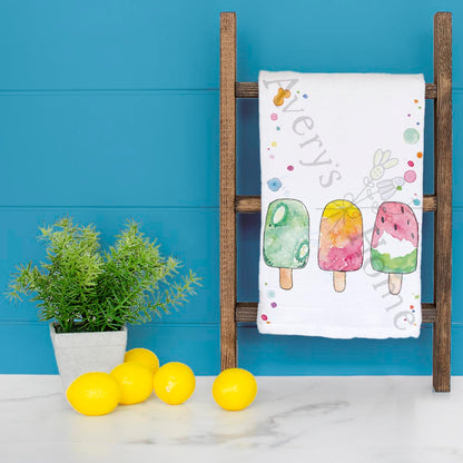 Fruit Popsicle Tea Towel – Summer Kitchen Decor