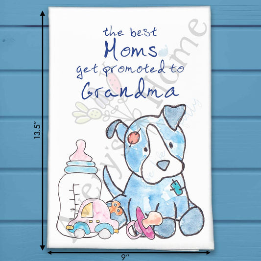 Grandma Quote Tea Towel – Generational Sentiment Decor