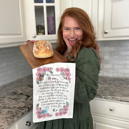 Letter to My Mom Tea Towel – Mother's Day Gift