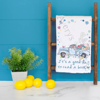 Good Day to Read Tea Towel – Bookish Gift Decor