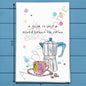 Need Coffee Tea Towel – Morning Humor Decor