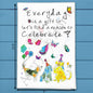 Celebrate With Dogs Tea Towel – Party Pup Decor