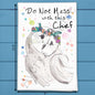 Don’t Mess With Chef Tea Towel – Bold Kitchen Gift