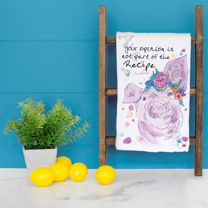 Recipe for Drama Tea Towel – Funny Kitchen Sass
