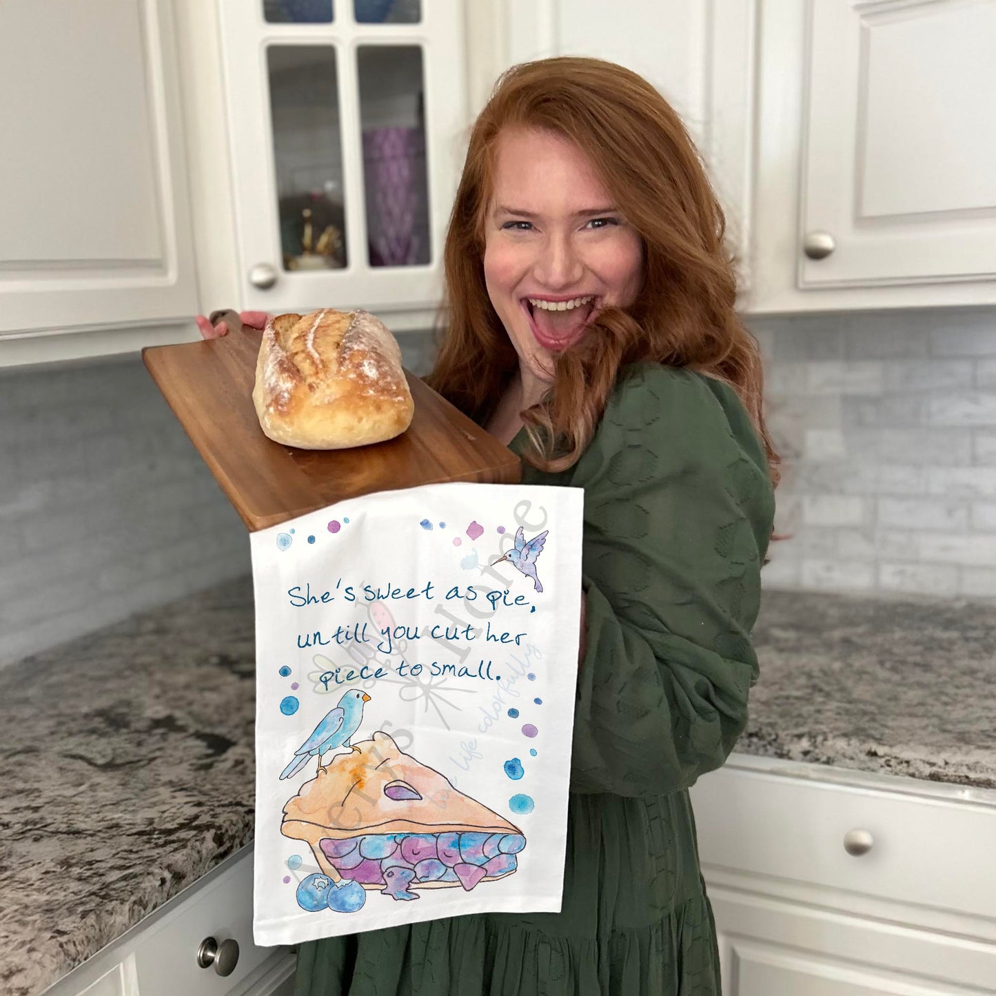 Sweet as Pie Tea Towel – Southern Sass Gift
