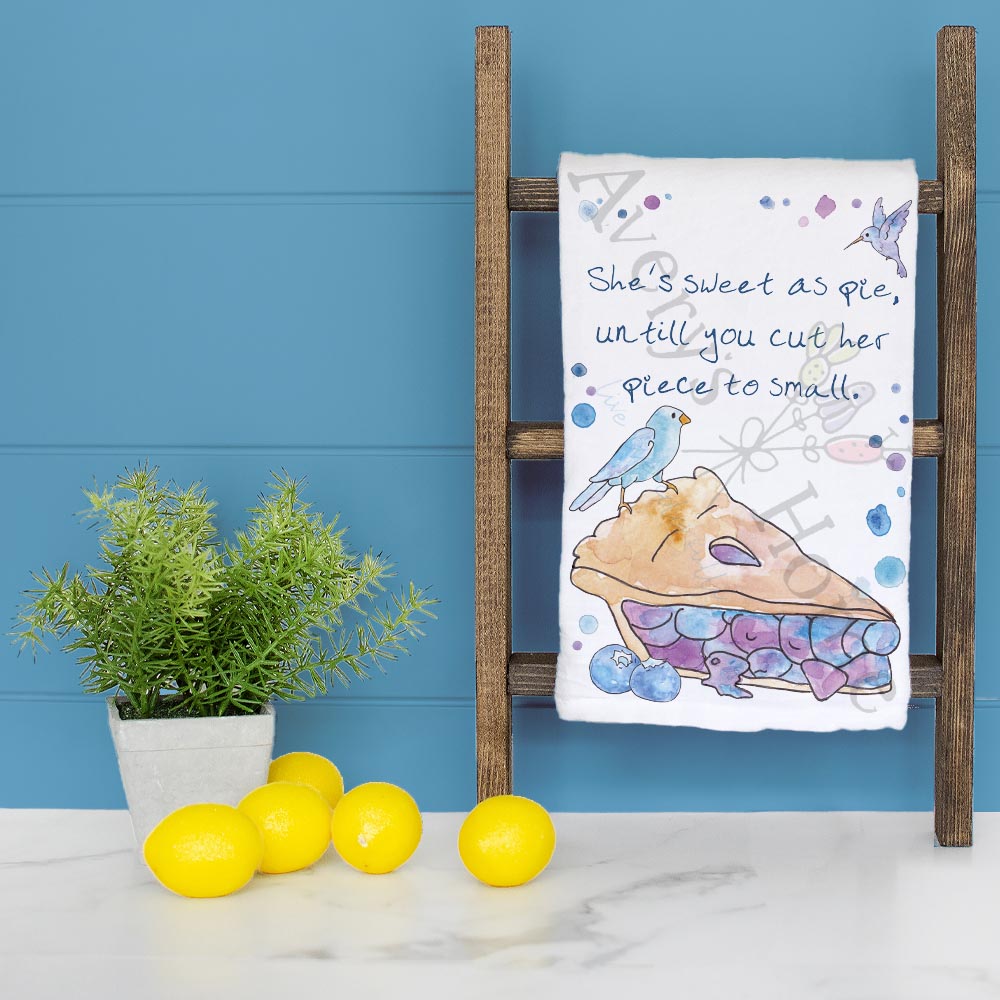 Sweet as Pie Tea Towel – Southern Sass Gift