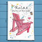 Lake Chair Relaxation Tea Towel – Dockside Decor