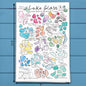Lake Glass Collector Tea Towel – Shoreline Decor