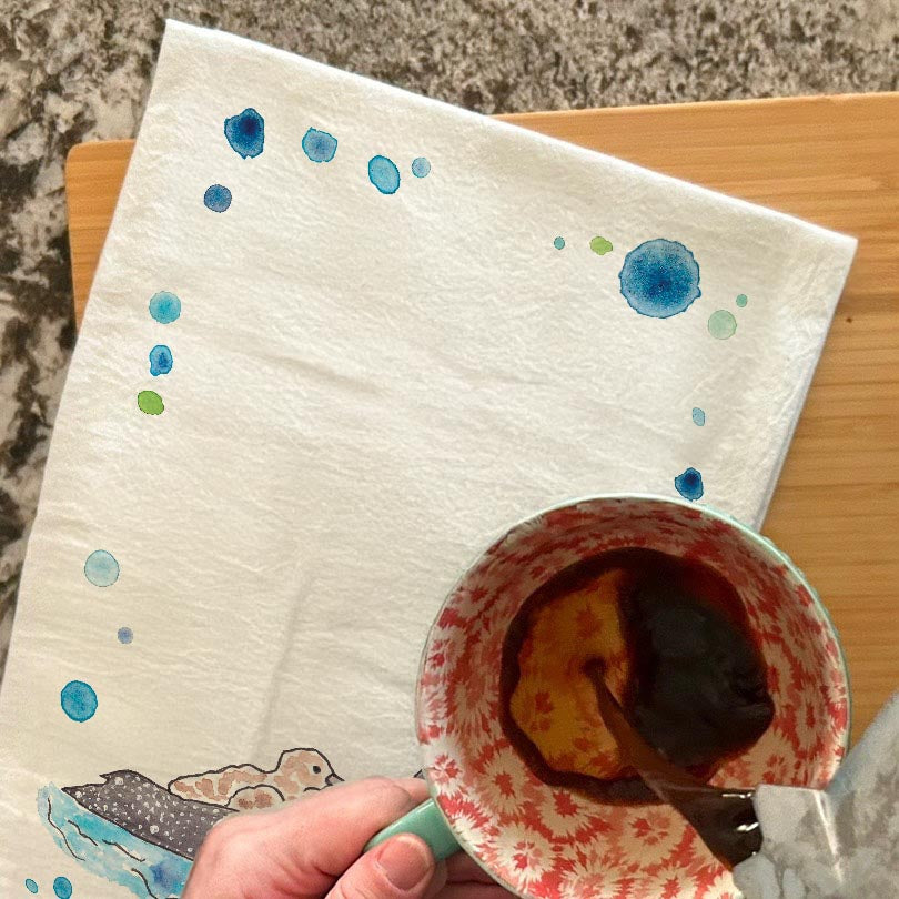 Loon Tea Towel